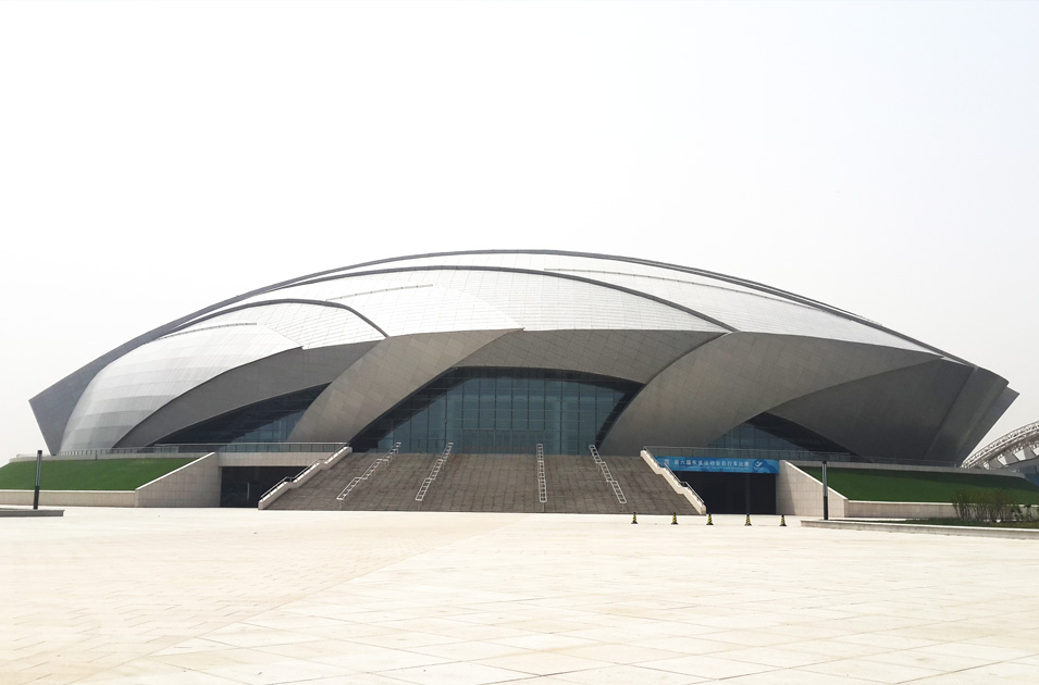 天津健康產(chǎn)業(yè)園體育基地自行車館